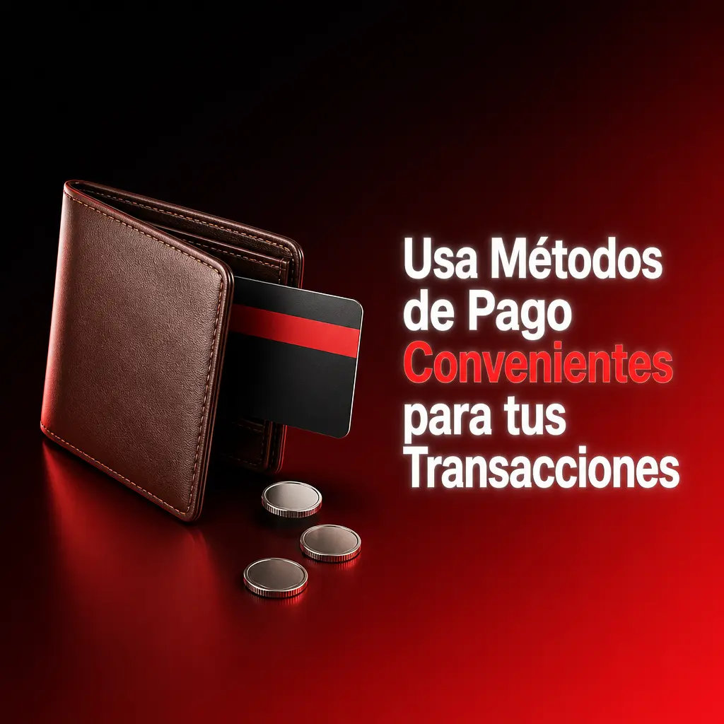Métodos de pago disponibles en Red Chile: tarjetas, billeteras electrónicas y criptomonedas para depósitos y retiros seguros.